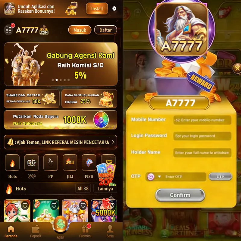 a7777 Masuk